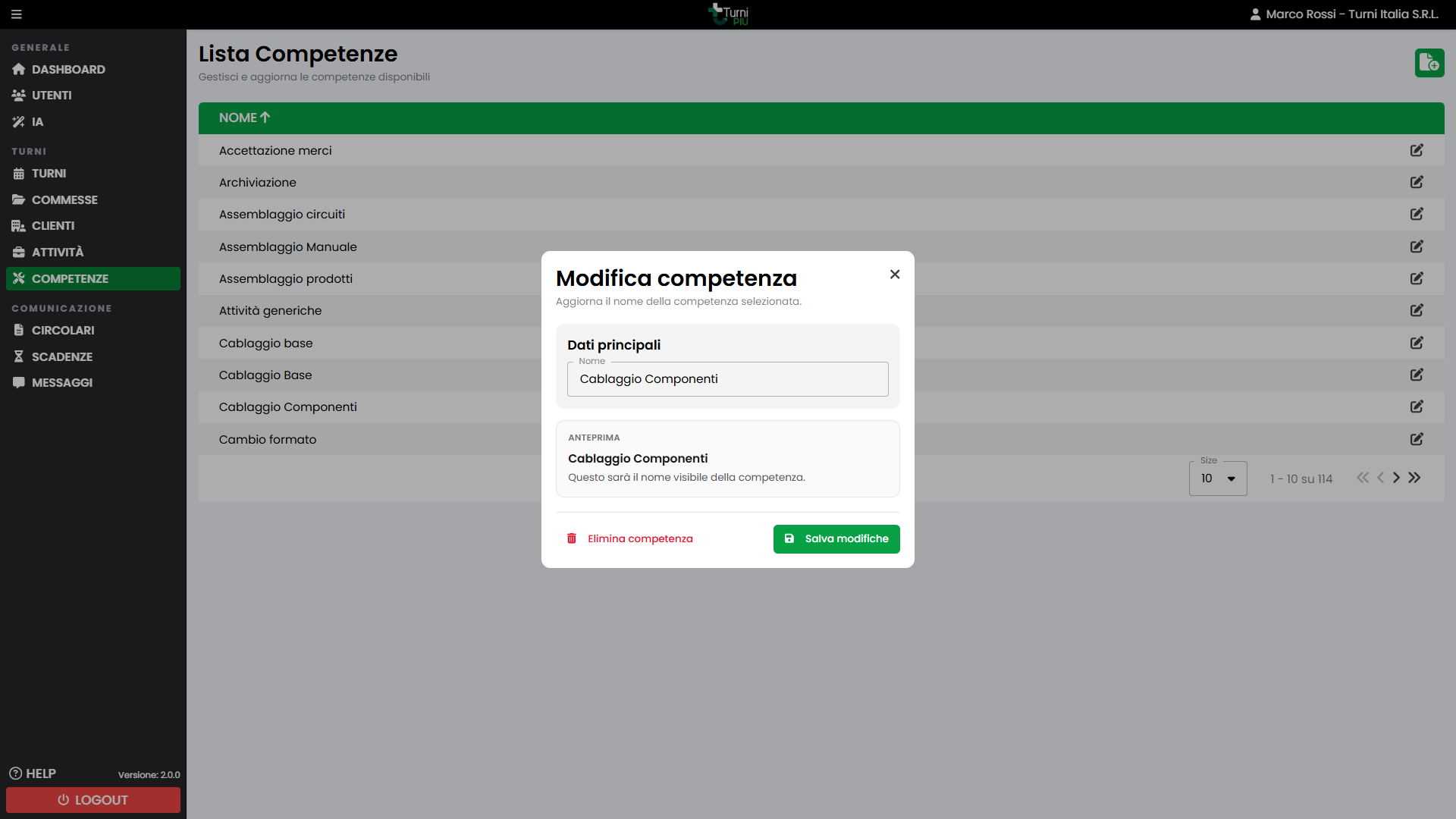 Screenshot TurniPIU