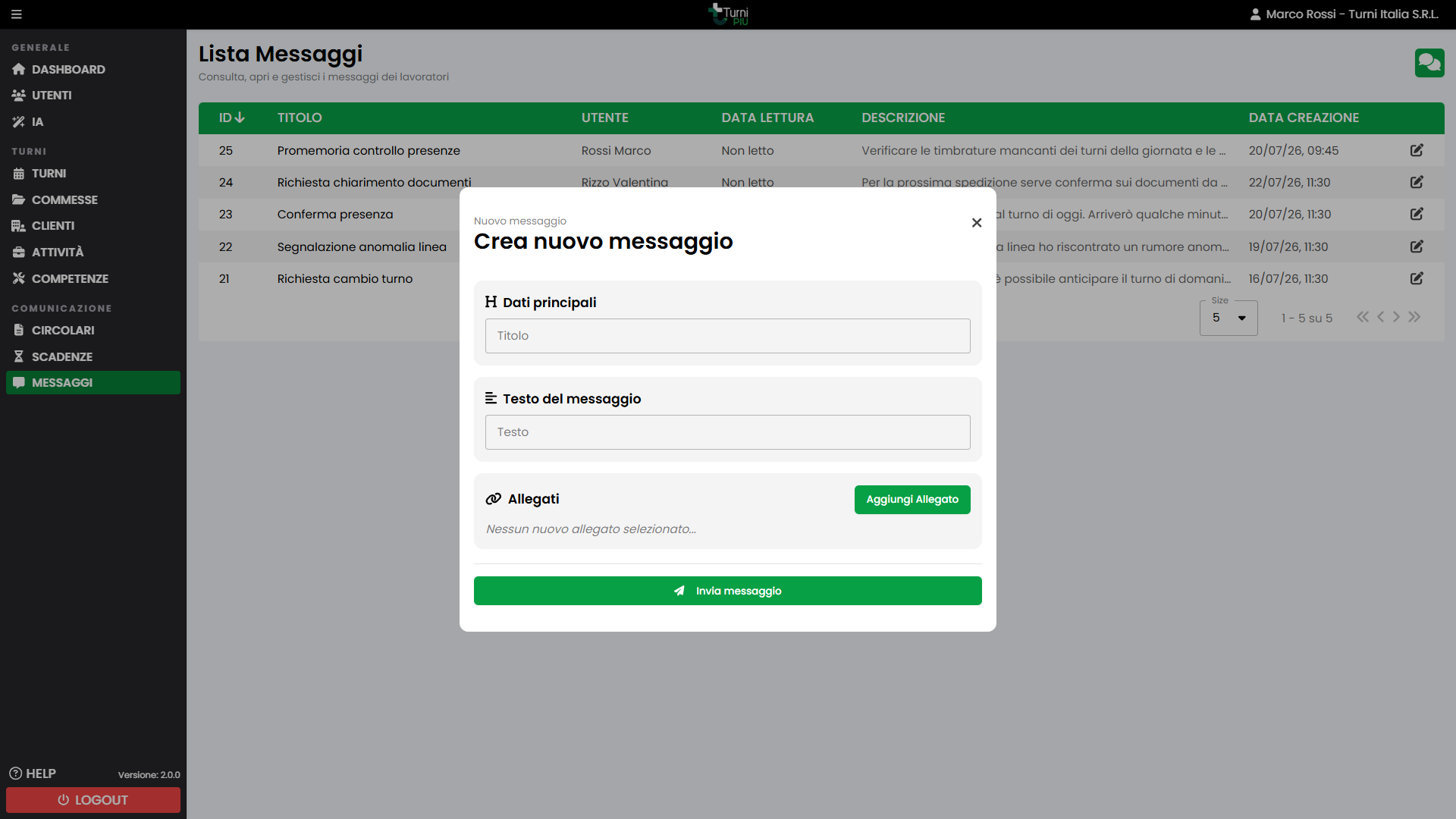 Screenshot TurniPIU