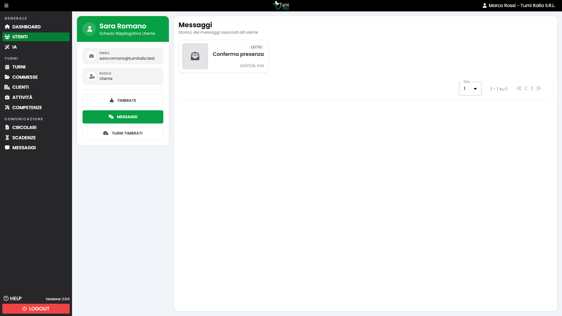 Screenshot TurniPIU